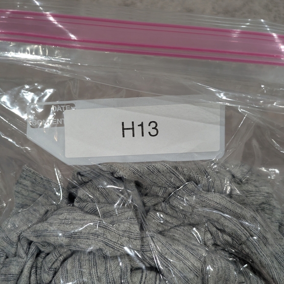 Rails Light Gray Striped Men's Tee - Picture 10 of 10